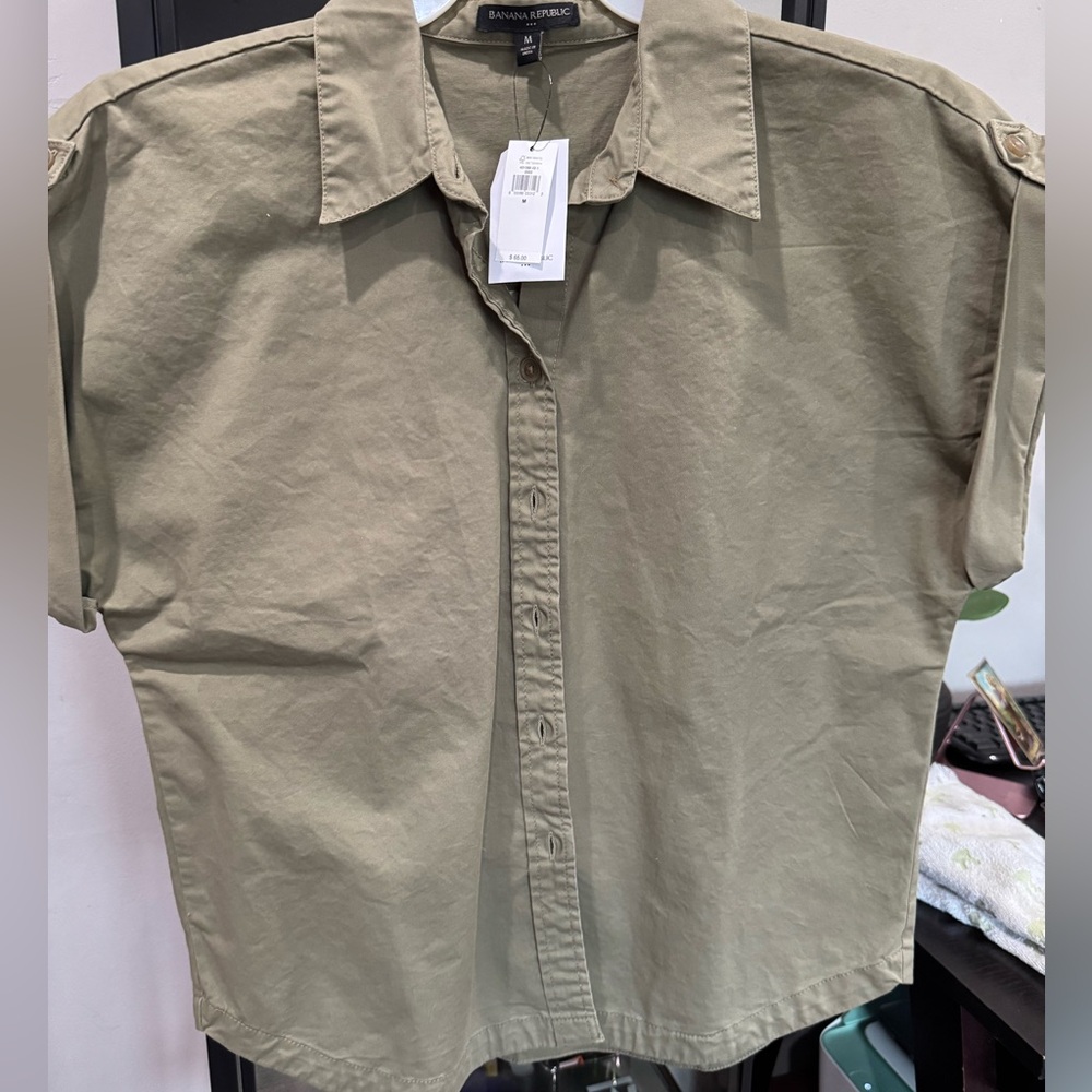 Banana Republic BUTTON-DOWN UTILITY SHIRT